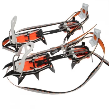 Image of Petzl Vasak Leverlock Universel Crampons - Black/Grey