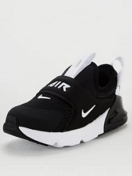 Image of Nike Air Max 270 Extreme Infant Trainers - Black/White