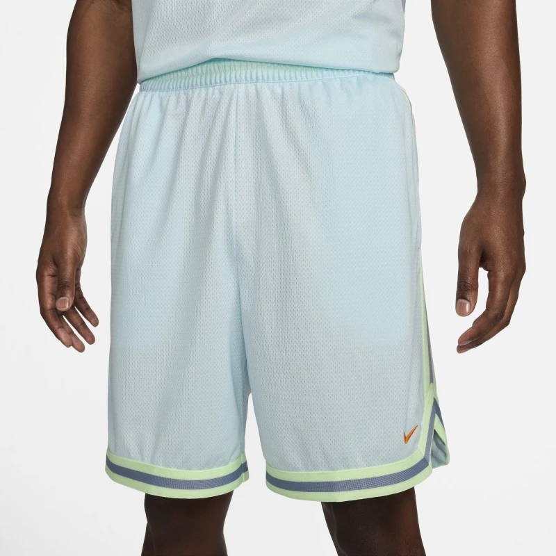 Image of Nike DNA Dri-FIT 8 Basketball Shorts Mens Glacier Blue male XXS