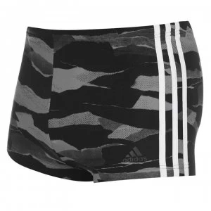 Image of adidas 3S FIT Swim Shorts Mens - Black