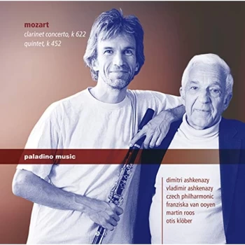 Image of Dmitri Ashkenazy - Mozart: Clarinet Concerto, K622/Quintet, K452 CD