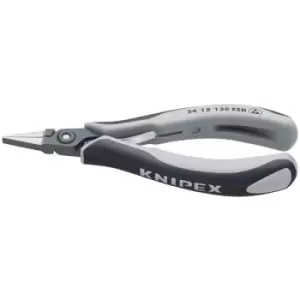 Image of Knipex 34 52 130 ESD Precision Electronics Gripping Pliers Half Ro...