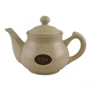 Image of Country Cottage Cream Ceramic Teapot