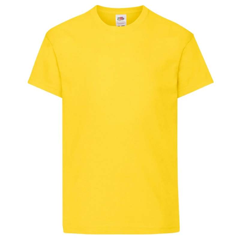 Image of Fruit Of The Loom 61019 boys's Children's T shirt in Multicolour