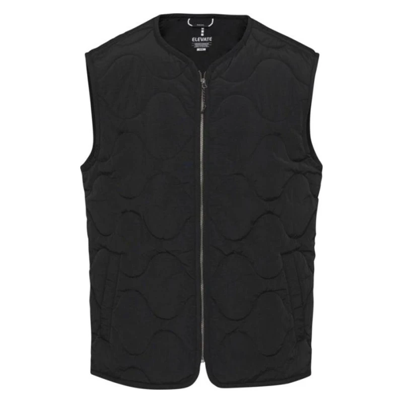 Image of Elevate NXT Mens Quartz Quilted Body Warmer in Black Size: XS Black Male XS