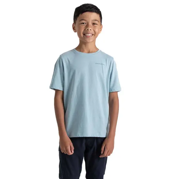 Image of Craghoppers Boys Ellis Organic Short Sleeved T Shirt 3-4 years