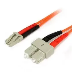 Image of StarTech.com 3m Multimode 62.5/125 Duplex Fiber Patch Cable LC - SC