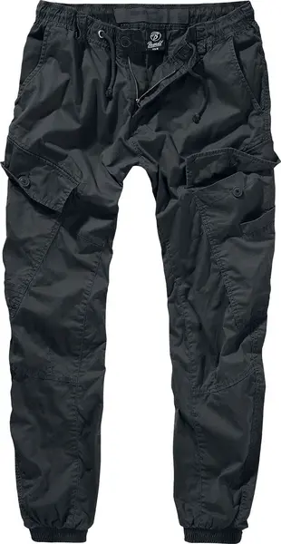 Image of Brandit Ray Vintage Trouser Cargo Trousers Black XL Men