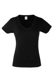 Image of Lady-Fit Valueweight V-Neck Short Sleeve T-Shirt