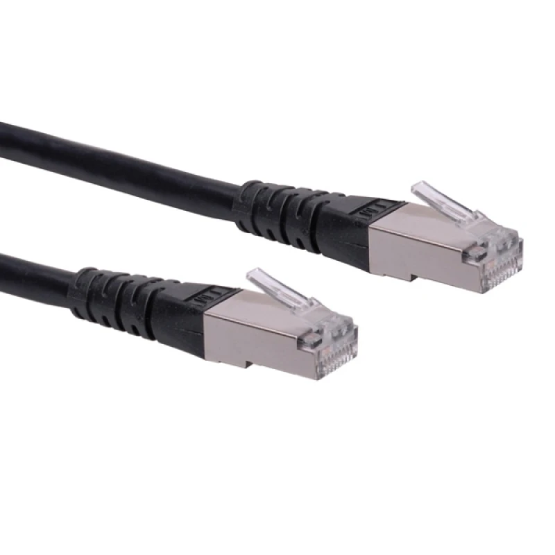 Image of ROLINE S/FTP (PiMF) Patch Cord. Cat.6. Black 20.0m