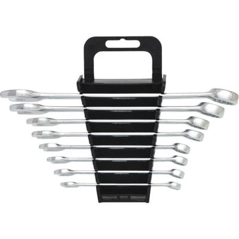 Image of KS TOOLS 517.0048 Spanner Set, ring / open ended Chrome Vanadium Steel Spanner Set,ring / open ended (2346)