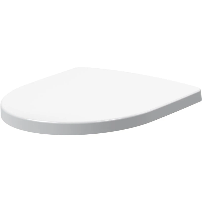 Image of nuie Round Wrapover Soft Close Toilet Seat (Urea), White NCG399