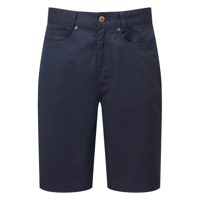 Image of Premier Premier Men Performance Chino Shorts in Navy Size: X-Small Navy XS Male 5063238673410
