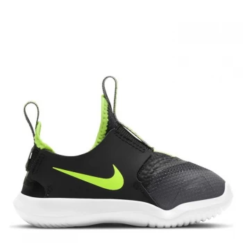 Image of Nike Flex Runner Baby/Toddler Shoe - Grey/Volt/Black