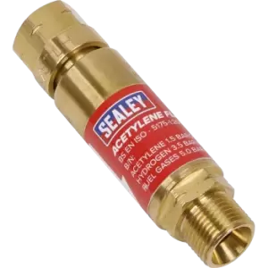 Image of Sealey Acetylene Flash Back Arrestor