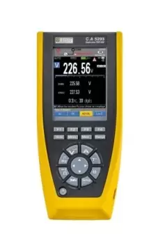Image of Chauvin Arnoux CA 5293-BT Handheld Color Graphical Multimeter