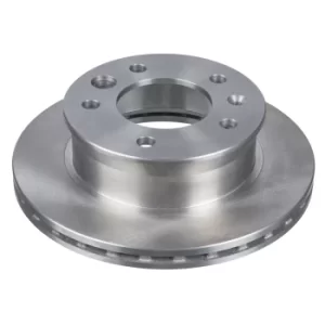 Image of Brake Disc 07517 by Febi Bilstein Front Axle