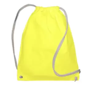 Image of Jassz Bags Drawstring Backpack (One Size) (Yellow)