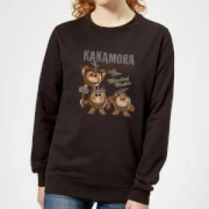 Image of Moana Kakamora Mischief Maker Womens Sweatshirt - Black - XXL