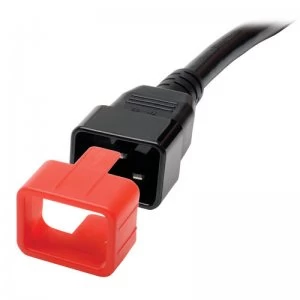 Image of Plug-lock Inserts keep C20 power cords solidly connected to C19 outlet