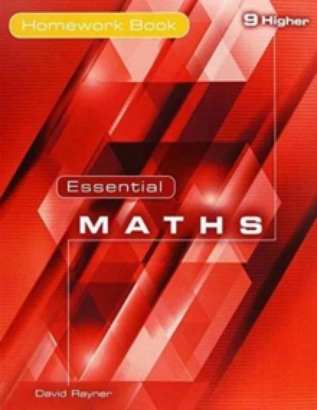 Image of Essential Maths 9 Higher Homework Book Paperback / softback