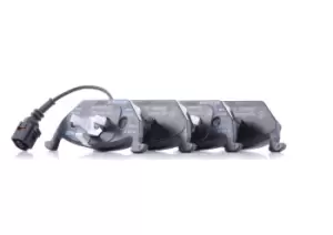 Image of HELLA Brake pad set VW,AUDI,SKODA 8DB 355 008-551 1J0698151D,1J0698151E,1J0698151F 1J0698151G,1K0698151A,1K0698151D,1K0698151F,1K0698151G,1K0698151J