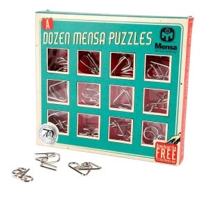 Image of A Dozen Mensa Puzzles