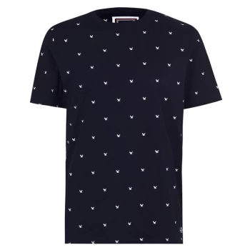 Image of SoulCal AOP T Shirt Mens - Navy AOP