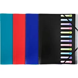 Image of Exacompta Multipart File 55180E 24 x 32cm Assorted 24 x 32cm Pack of 10