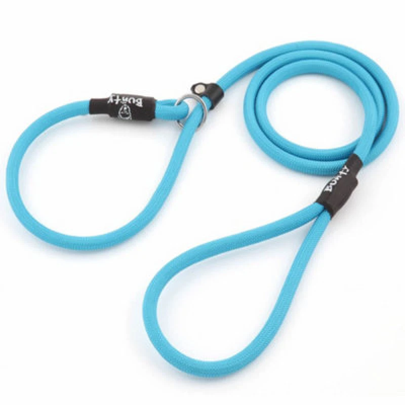 Image of Bunty Bunty Dog Slip On Rope Lead - Blue Blue M