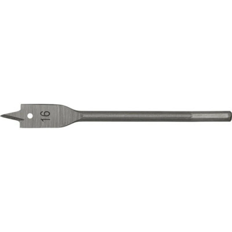Image of Loops 16 x 152mm Fully Hardened Wood Drill Bit - Hex Shank - High Performance Woodwork Multi