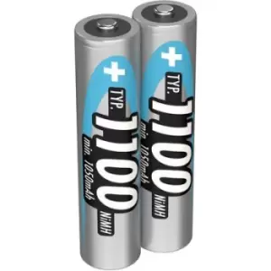 Image of Ansmann HR03 AAA battery (rechargeable) NiMH 1050 mAh 1.2 V 2 pc(s)