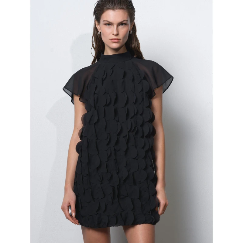 Image of French Connection FC Diana Drs Ld61 Black female 8 (XS)