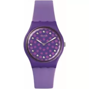 Image of Unisex Swatch Perfect Plum Watch
