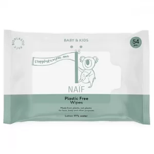Image of Naf Plastic Free Wipes (x54)