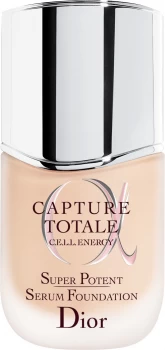 Image of DIOR Capture Totale C.E.L.L. Energy Super Potent Serum Foundation 30ml 1CR - Cool Rosy