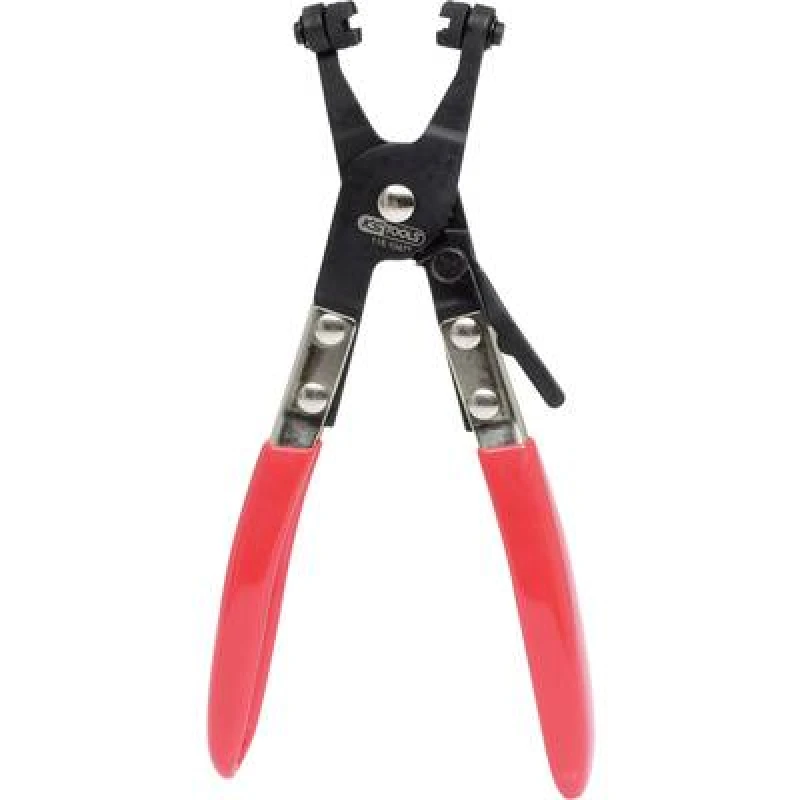 Image of KS TOOLS 115.1047 Pliers, hose clamp Clamping Range from: 0mm, Clamping Range to: 45mm, straight Chrome-Molybdenum Steel Pliers,hose clamp (4504)