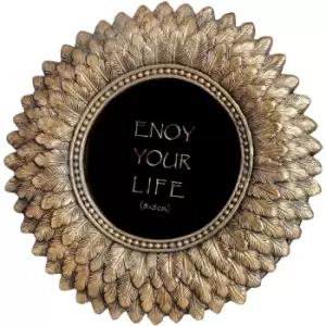 Image of Antique Gold Small Sun Burst Frame