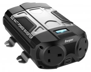 Image of Energizer 500W Power Inverter.