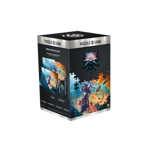 Image of Griffin Fight (The Witcher) 1000 Piece Jigsaw Puzzle
