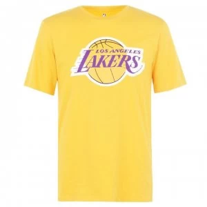 Image of NBA Logo T Shirt Mens - Lakers