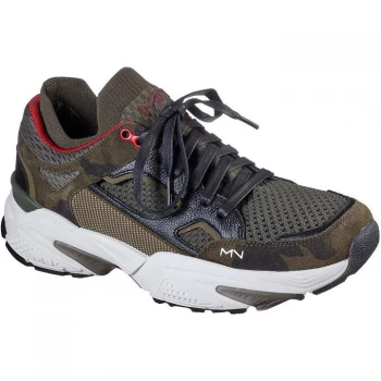 Image of Skechers Kra Thurston Mens Trainers - Green