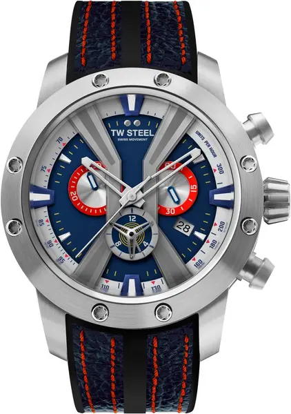 Image of TW Steel Watch Grand Tech Red Bull Ampol Racing Limited Edition - Blue TW-690