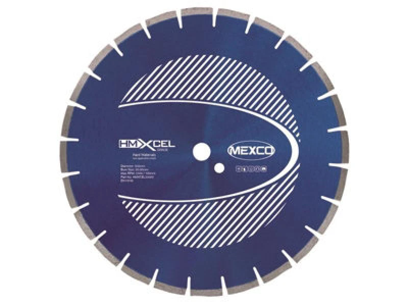 Image of Mexco Hmxcel35020 Xcel Grade Hard Materials Diamond Blade 350 X 20mm Mexhmxl350