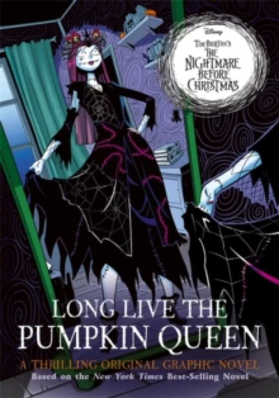Image of Disney Tim Burton's The Nightmare Before Christmas: Long Live the Pumpkin Queen : The Graphic Novel Paperback / softback