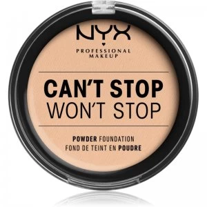 Image of NYX Professional Makeup Can't Stop Won't Stop Powder Foundation Shade 6 Vanilla 10,7 g