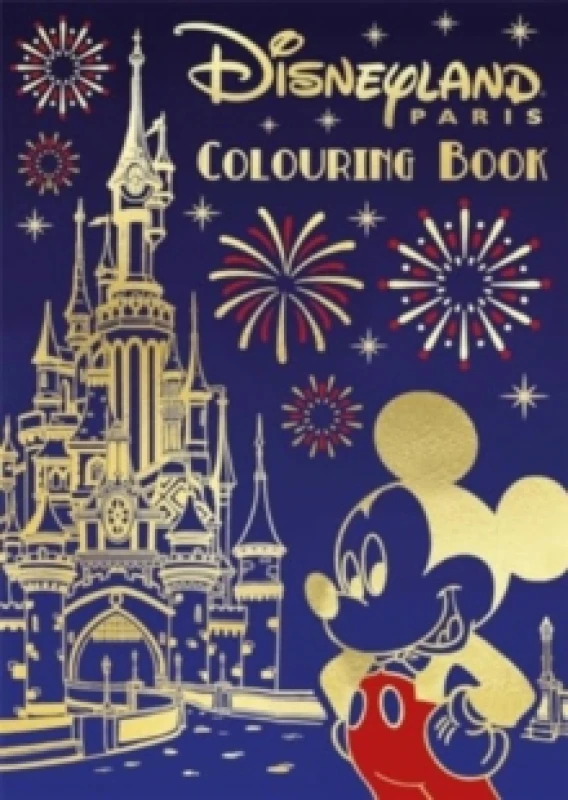 Image of Disney: Disneyland Paris Colouring Book Paperback / softback