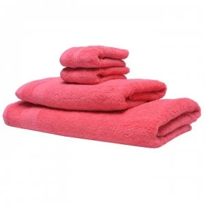 Image of Linens and Lace Egyptian Cotton Towel - Coral