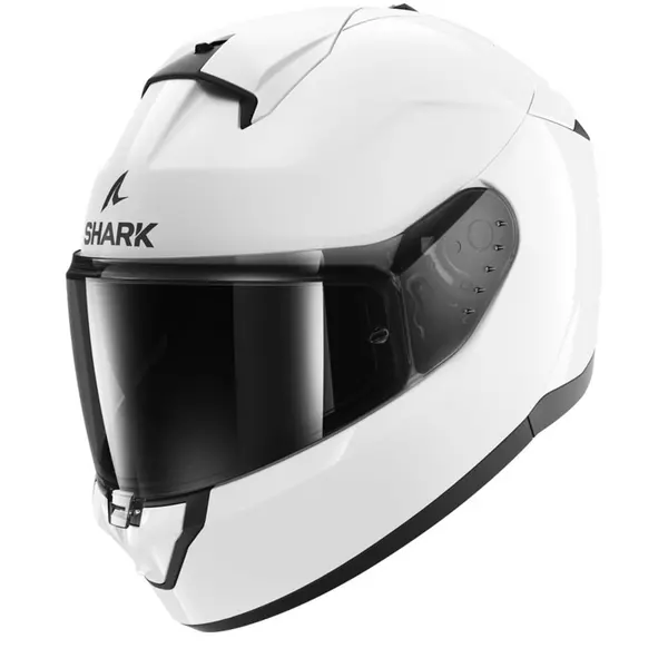 Image of Shark Ridill 2 Blank White Azur WHU Full Face Helmet L