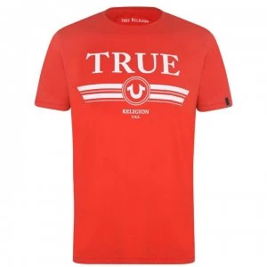 Image of True Religion Retro t Shirt - Red 6000